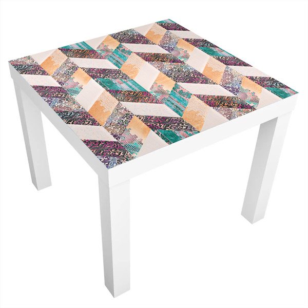 Adesivi Murali: Adesivo Ikea Lack Table Rombi Combinati