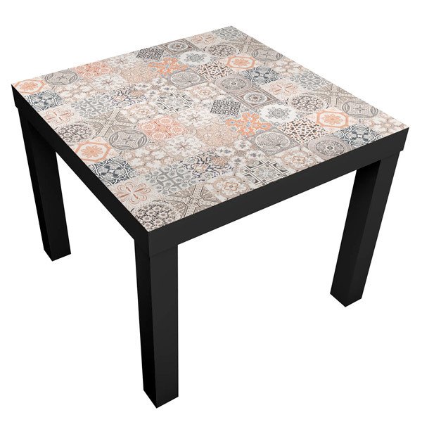 Adesivi Murali: Adesivo Ikea Lack Table Piastrelle Ornamentali 1