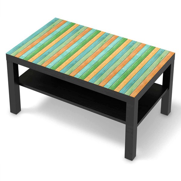 Adesivi Murali: Adesivo Ikea Lack Table Legno Pastello 1