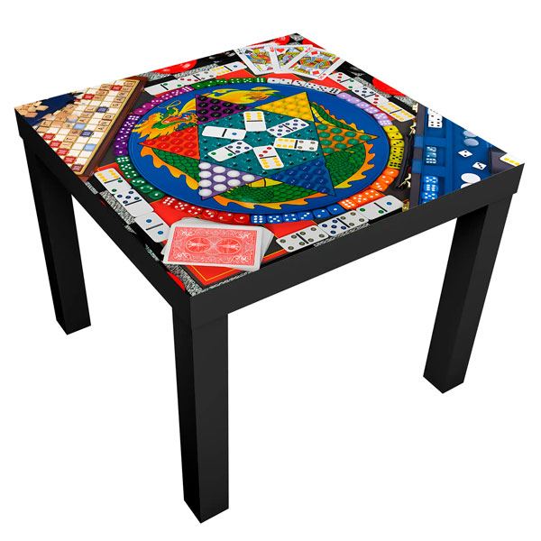 Adesivi Murali: Adesivo Ikea Lack Table giochi da tavolo