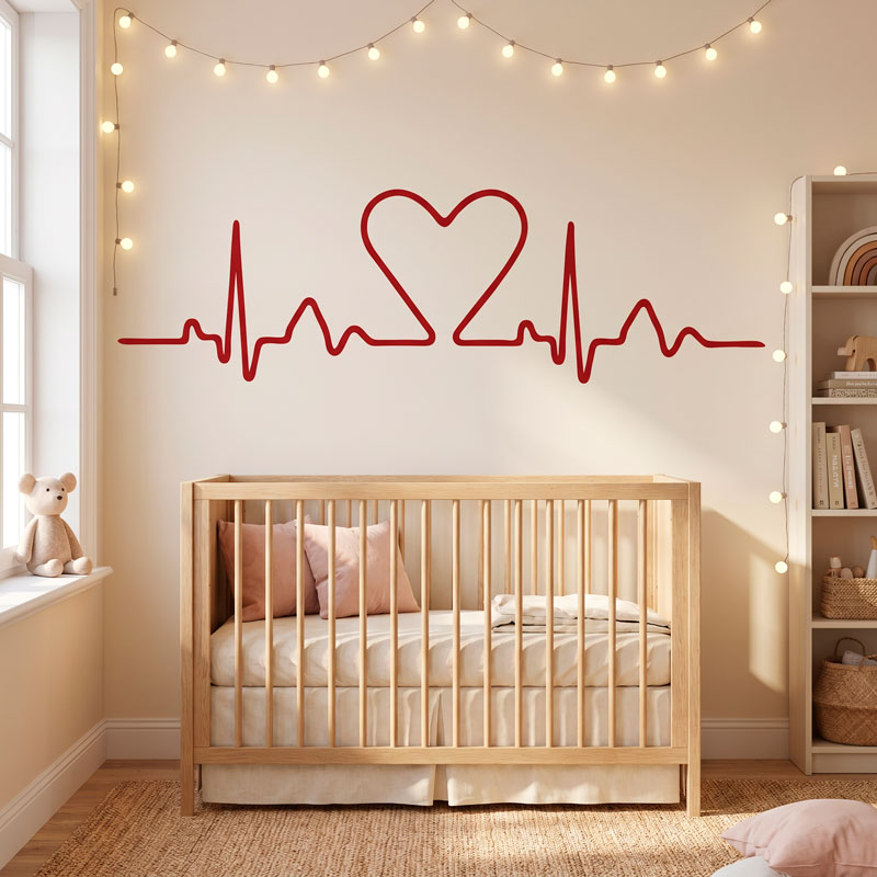 Testiere Letto elettrocardiogramma cuore 8/8