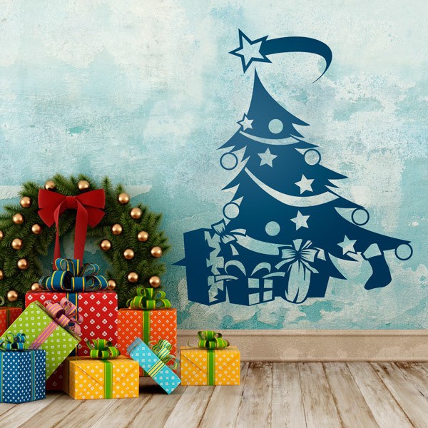 Adesivi Murali: Albero di Natale