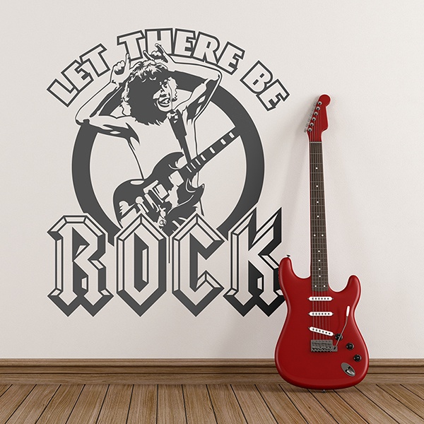 Adesivi Murali: ACDC Let There Be Rock 0