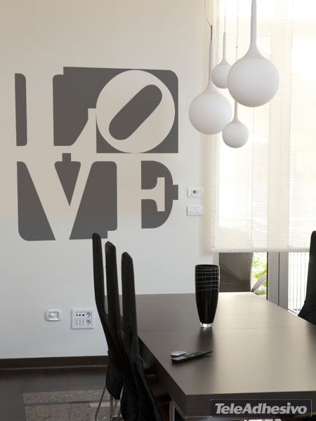 Adesivi Murali: Love Design