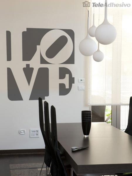 Adesivi Murali: Love Design