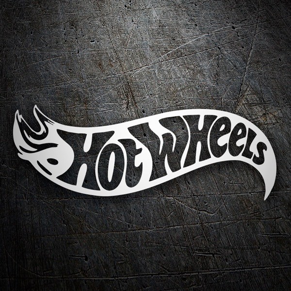 Logo Hot Wheels con fiamma 1/1