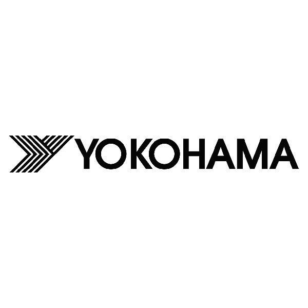 Adesivi per Auto e Moto: Logo Yokohama con Freccia