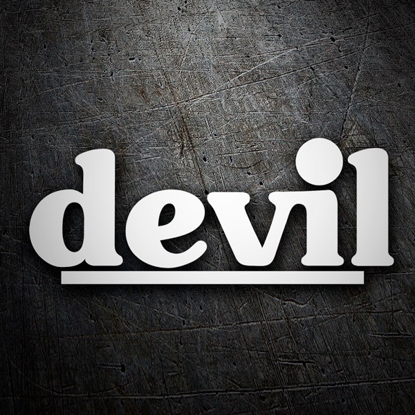 Adesivi per Auto e Moto: Devil
