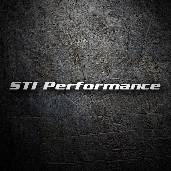 Adesivi per Auto e Moto: STI Performance