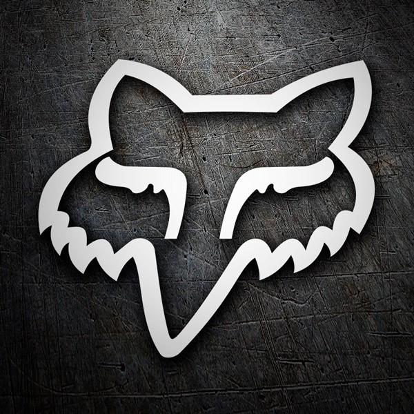 Adesivi per Auto e Moto: Logo Fox