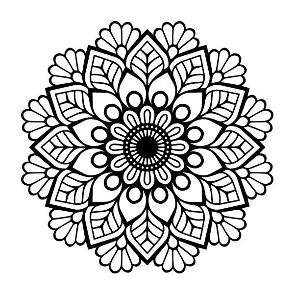 Adesivi Murali: Mandala Ivy