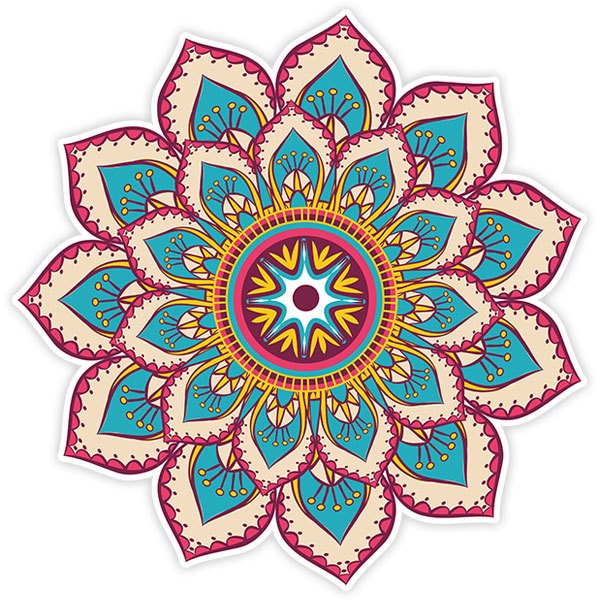 Adesivi Murali: Mandala indù