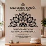 Adesivi Murali: Yantra Mezzo Mandala 12