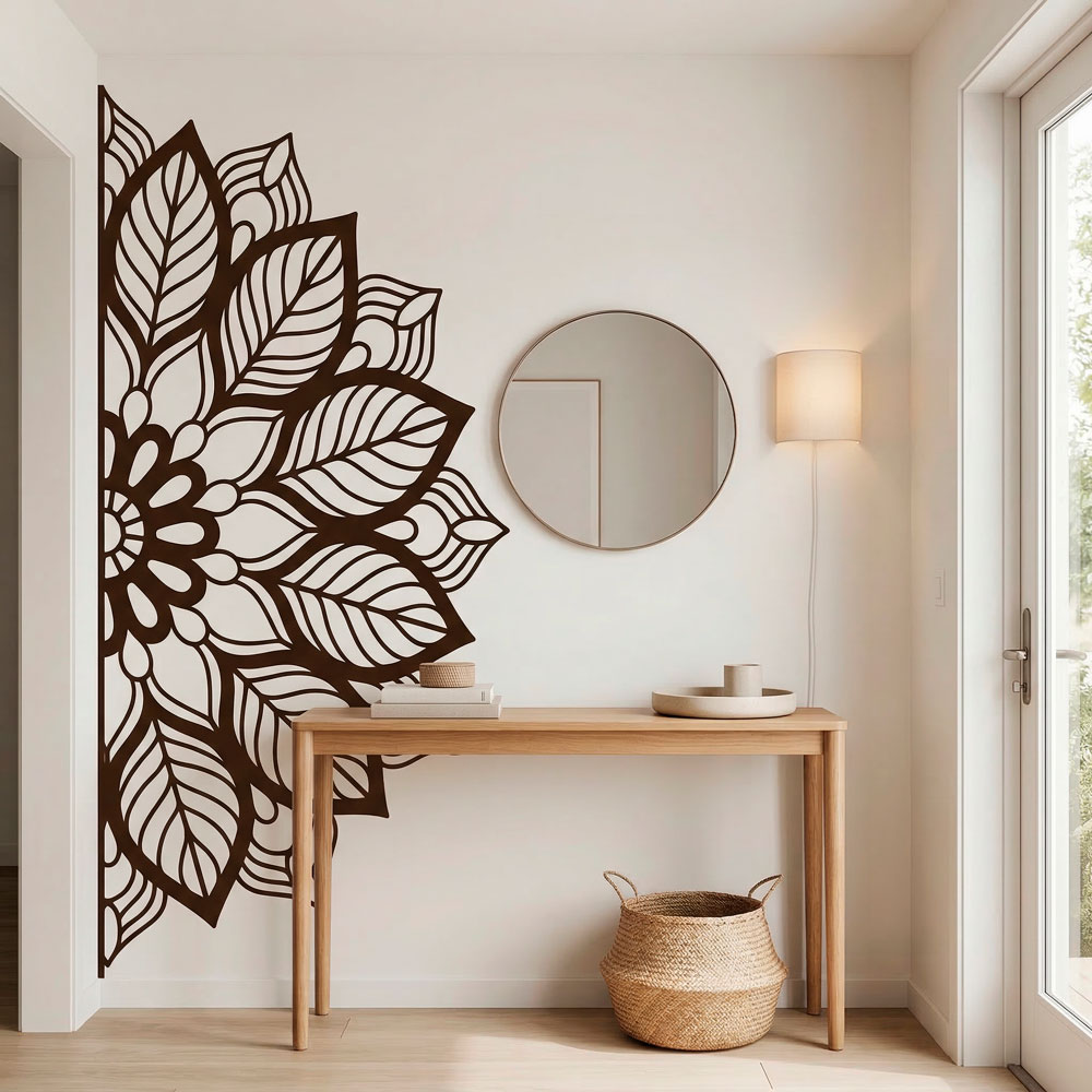 Adesivi Murali: Yantra Mezzo Mandala