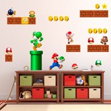 Adesivi per Bambini: Set 60X Super Mario Bros 4