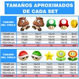 Adesivi per Bambini: Set 60X Mario Bros Personaggi e Monete 5