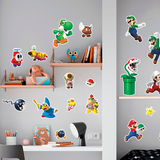 Adesivi per Bambini: Set 35X Super Mario Vari 3