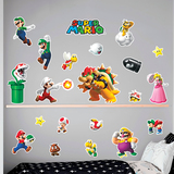 Adesivi per Bambini: Set 35X Super Mario Vari 4