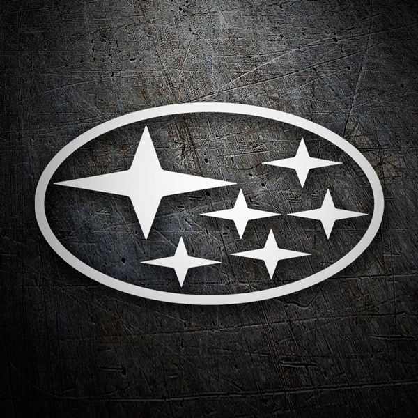 Adesivi per Auto e Moto: Logo Subaru