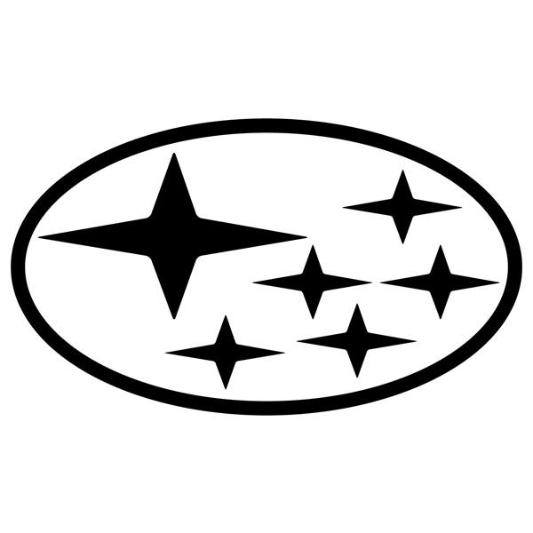 Adesivi per Auto e Moto: Logo Subaru