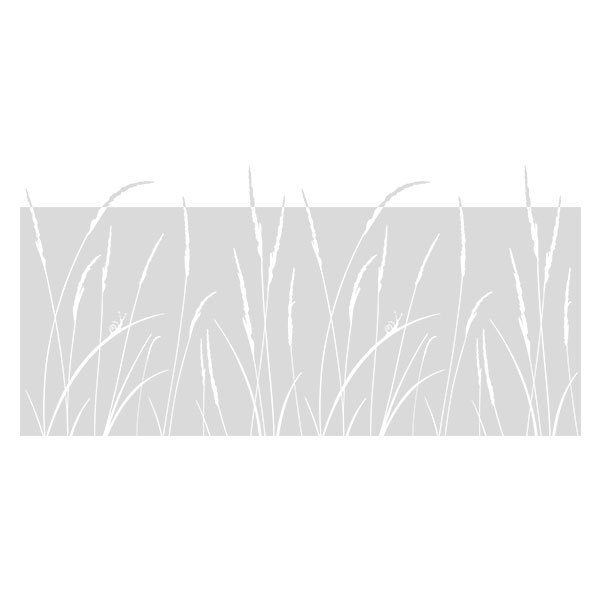 Adesivi Murali: Spighe di grano per finestra