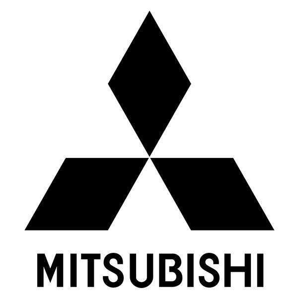 Adesivi per Auto e Moto: Logo Mitsubishi
