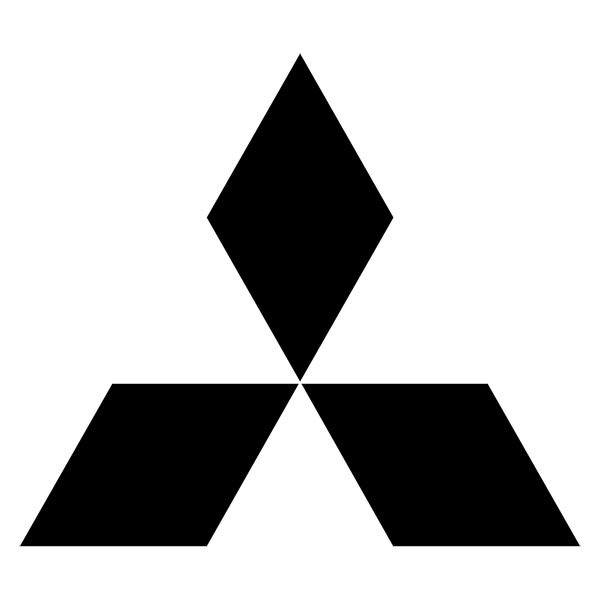 Adesivi per Auto e Moto: Mitsubishi logo 2