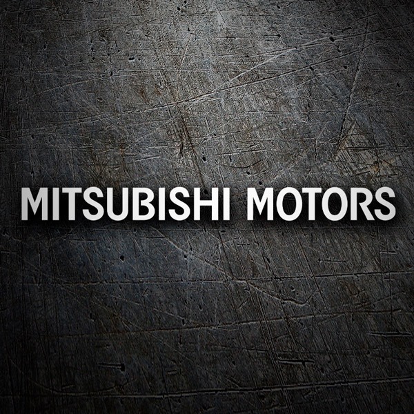 Adesivi per Auto e Moto: Mitsubushi Motors