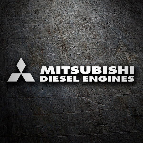 Adesivi per Auto e Moto: Motori Diesel Mitsubishi
