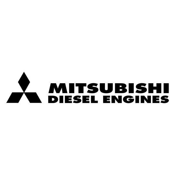 Adesivi per Auto e Moto: Motori Diesel Mitsubishi