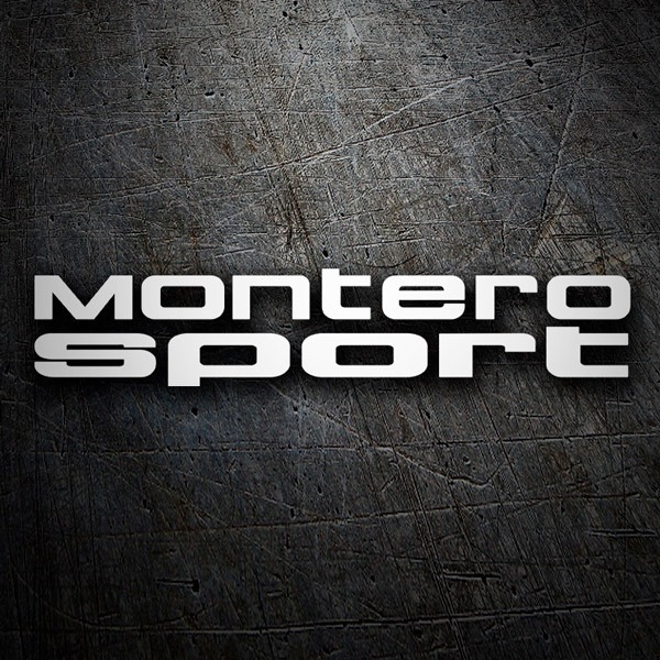 Adesivi per Auto e Moto: Montero Sport