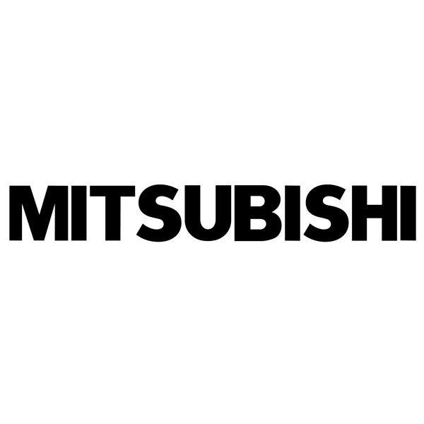 Adesivi per Auto e Moto: Testi di Mitsubishi