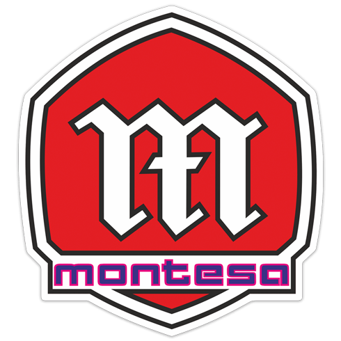 Adesivi per Auto e Moto: Montesa logo 1