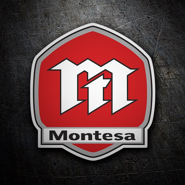 Adesivi per Auto e Moto: Logo Montesa 2 Retr&ograve;