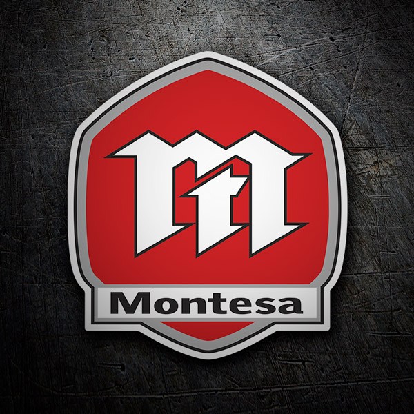 Adesivi per Auto e Moto: Logo Montesa 2