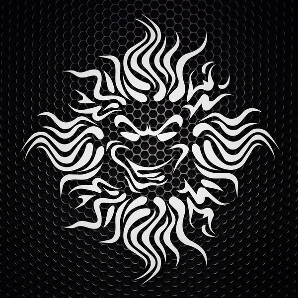 Adesivi per Auto e Moto: Silhouette di Leone in di Taglio