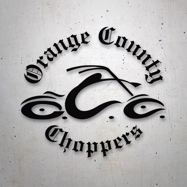 Adesivi per Auto e Moto: Orange County Choppers
