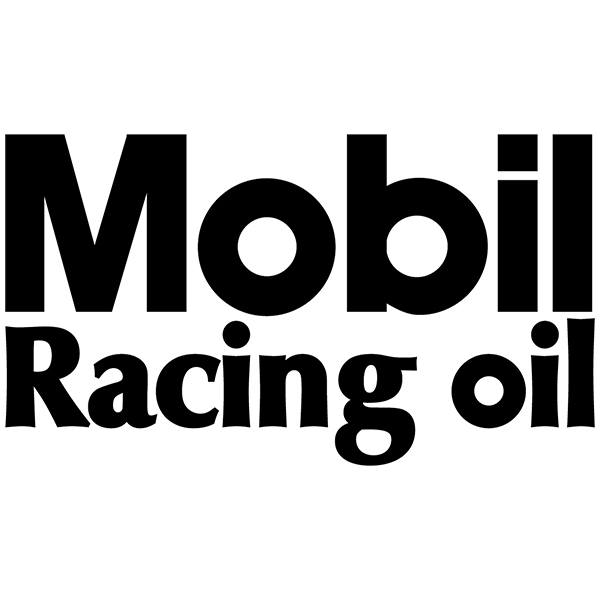 Adesivi per Auto e Moto: Mobil Racing Oil