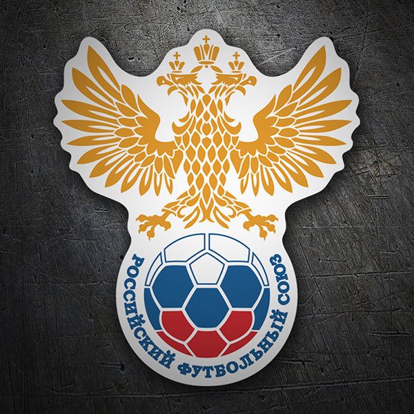 Adesivi Murali: Russia - Calcio Shield