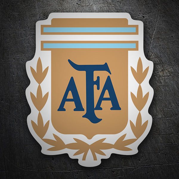 Adesivi per Auto e Moto: Argentina - Calcio Shield 1