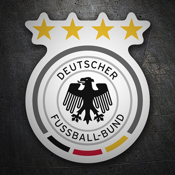 Adesivi per Auto e Moto: Germania - Calcio Shield