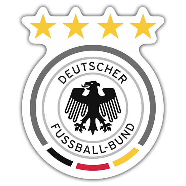 Adesivi per Auto e Moto: Germania - Calcio Shield