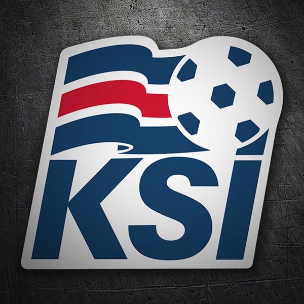 Adesivo Islanda Calcio Shield