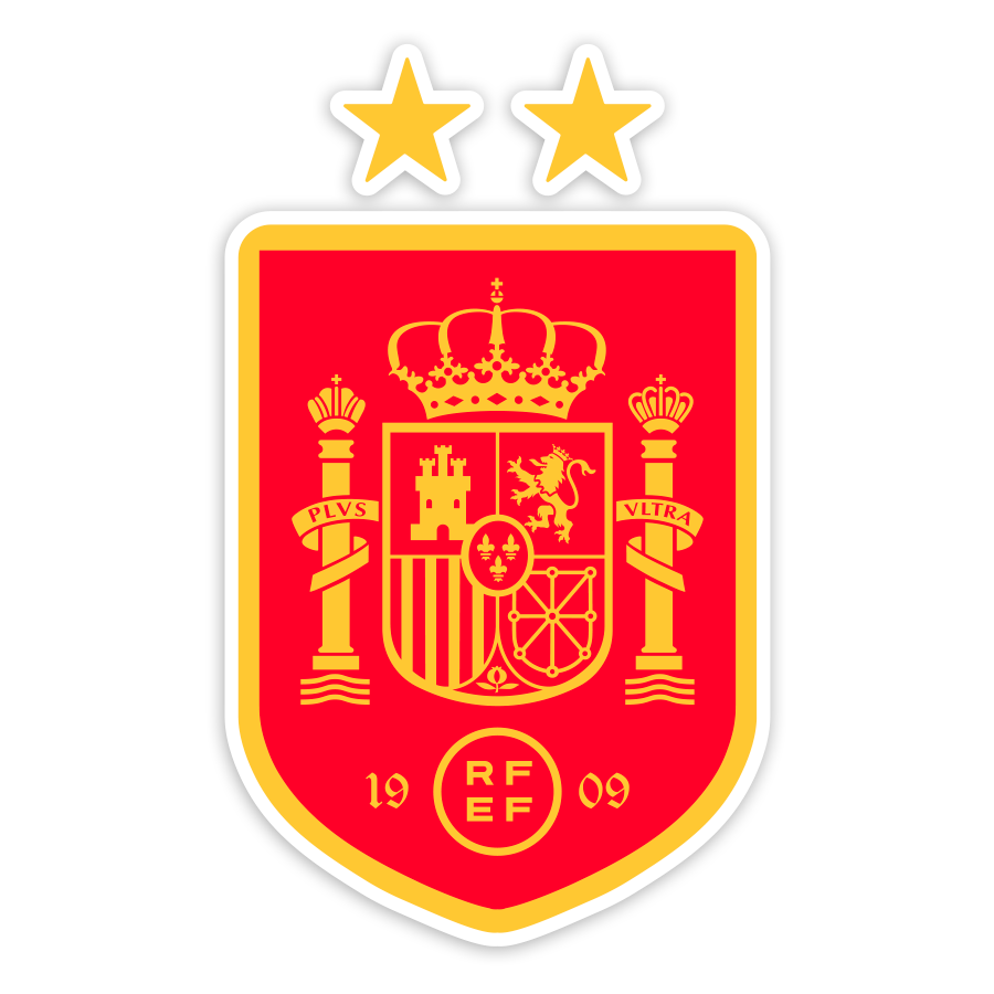 Adesivi per Auto e Moto: Spagna - Calcio Shield