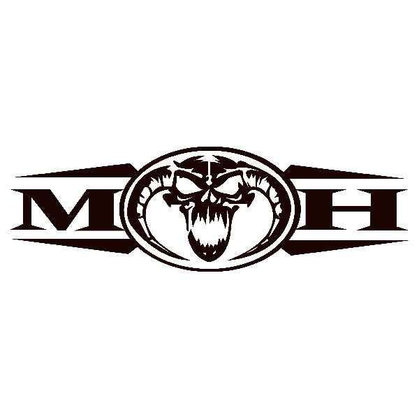 Adesivi per Auto e Moto: Masters of Hardcore