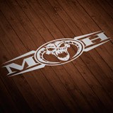 Adesivi per Auto e Moto: Masters of Hardcore 2