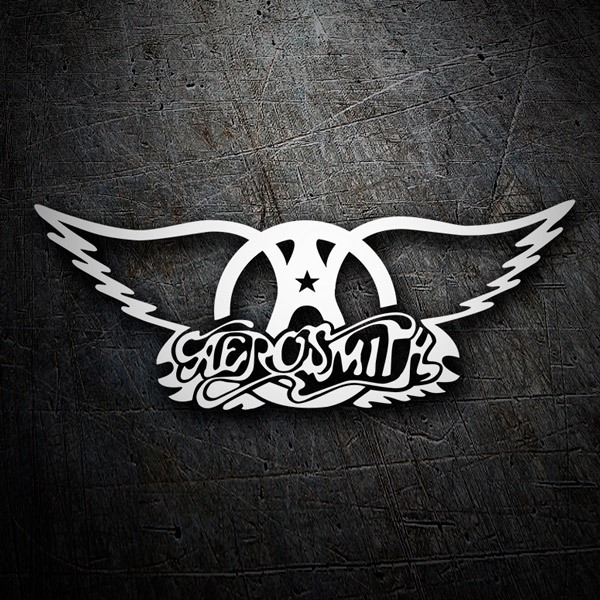 Adesivi per Auto e Moto: Aerosmith Rock Metal