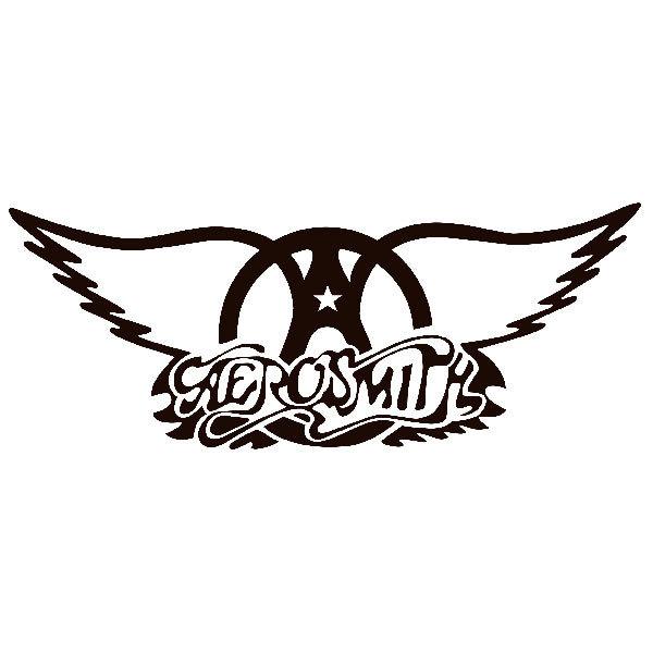 Adesivi per Auto e Moto: Aerosmith Rock Metal