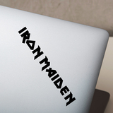 Adesivi per Auto e Moto: Logo Iron Maiden in Lettere Maiuscole 2