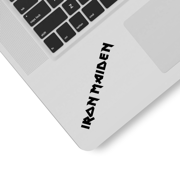 Adesivi per Auto e Moto: Logo Iron Maiden in Lettere Maiuscole
